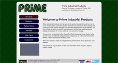 Desktop Screenshot of primeindustrialproducts.com