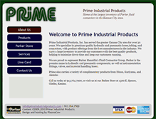 Tablet Screenshot of primeindustrialproducts.com